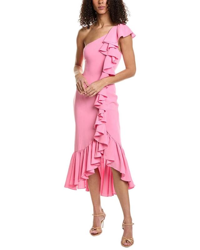 Jovette Midi Dress In Pink Product Image