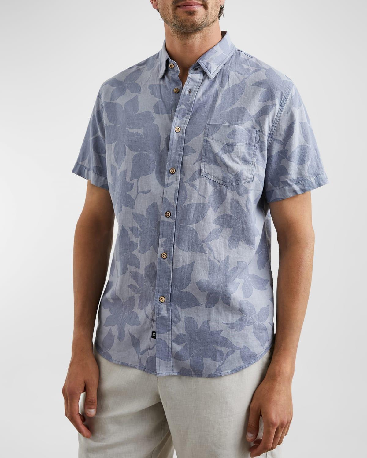 Mens Carson Camo Palms Sport Shirt Product Image