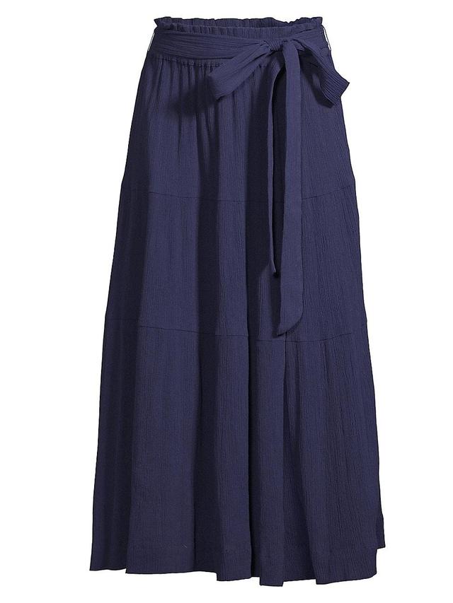 Womens Jenni Cotton Tie-Waist Maxi Skirt Product Image