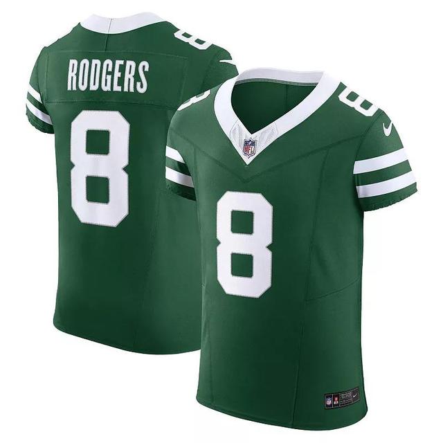 Mens Nike Aaron Rodgers Gotham New York Jets Vapor F.U.S.E. Elite Jersey Product Image