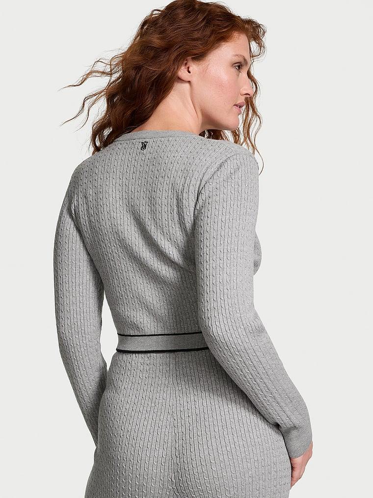 Luxe Cable-Knit Cardigan Product Image