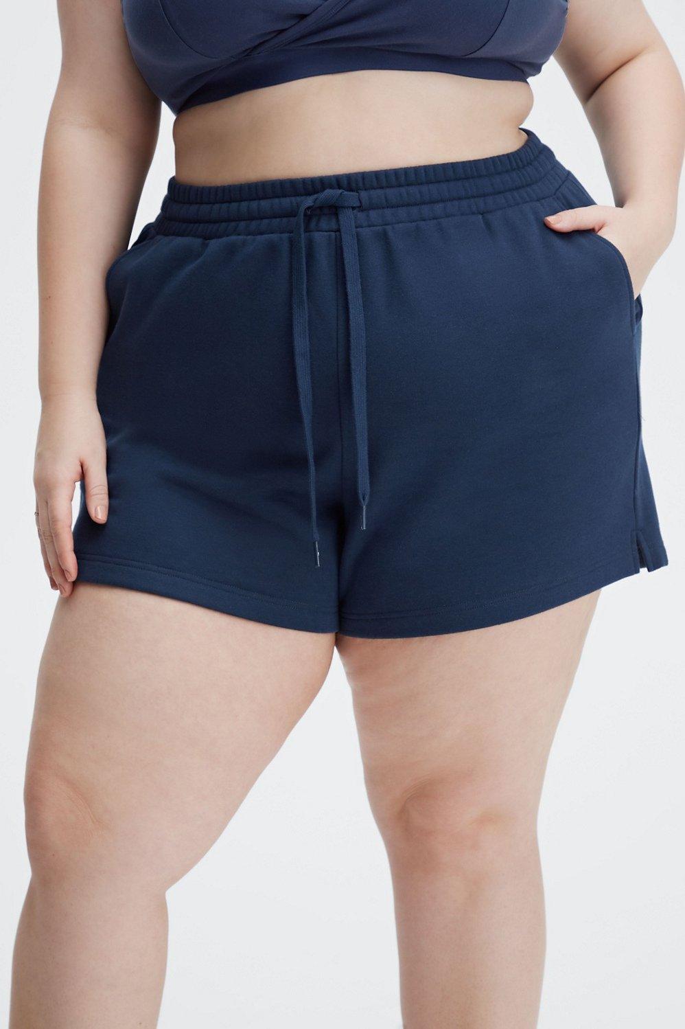 Fabletics Go-To Sweatshort Womens blue Size XS Product Image