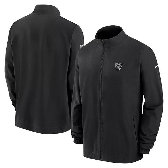 Mens Nike Black Las Vegas Raiders 2023 Sideline Full-Zip Jacket Product Image