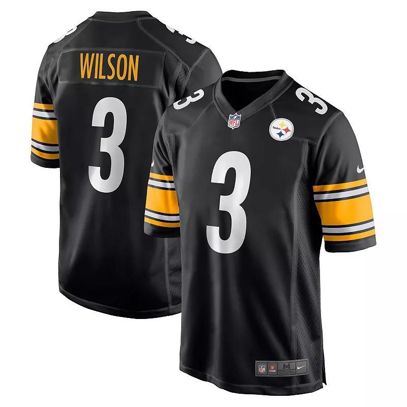 Mens Nike Russell Wilson Pittsburgh Steelers Game Jersey Product Image