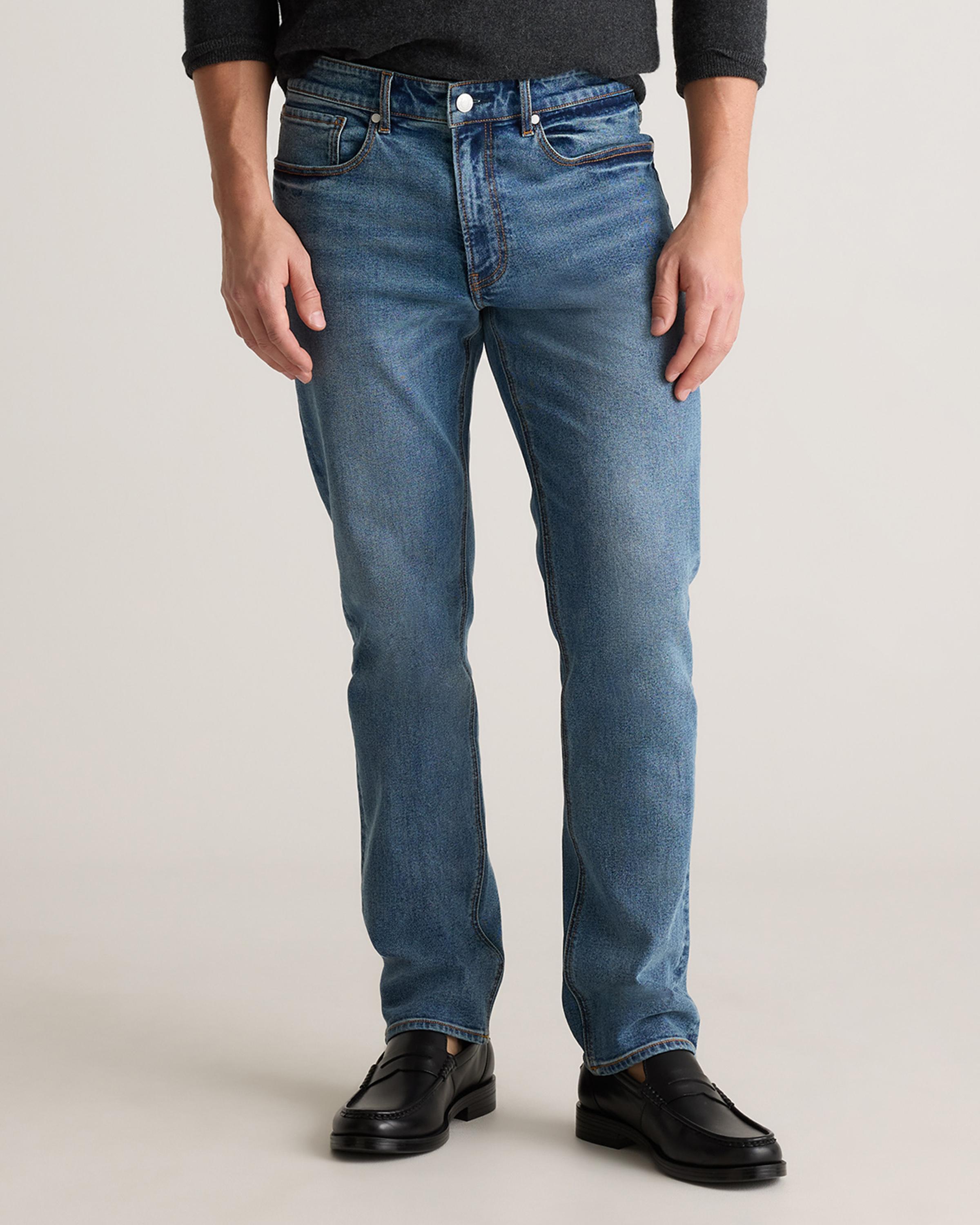 Comfort Stretch Relaxed Straight Jeans Product Image