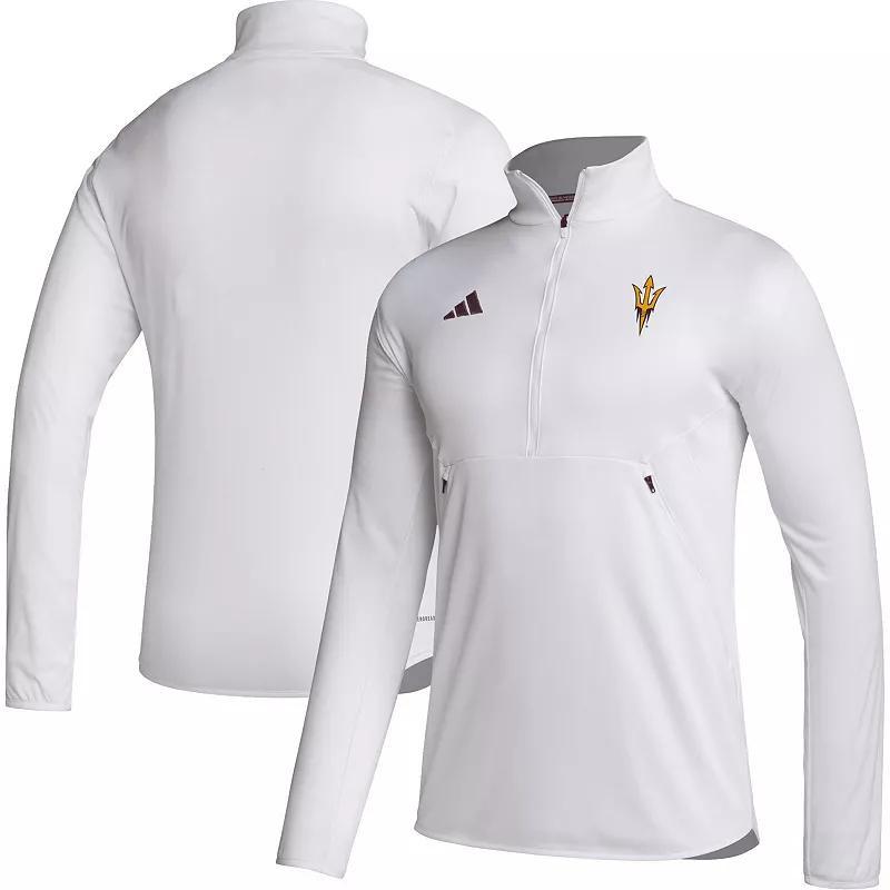 Mens adidas Arizona State Sun Devils 2023 Sideline AEROREADY Half-Zip Top Product Image