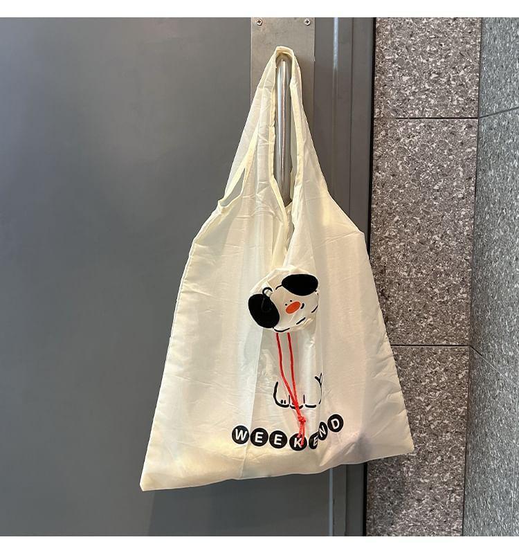 Dog Foldable Shopper Bag (Various Designs) Product Image