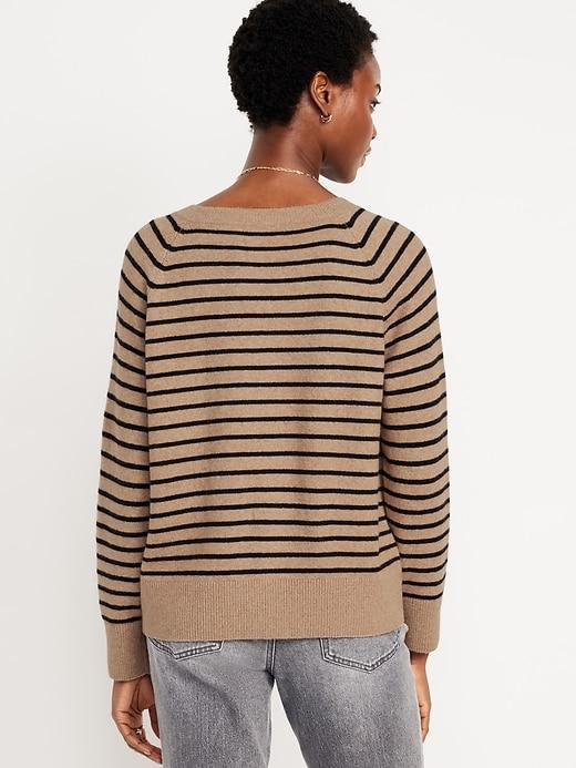 SoSoft Loose V-Neck Sweater Product Image