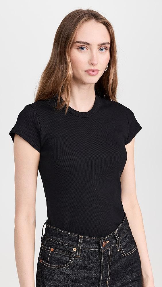 Jeanerica Valeria Rib Tee | Shopbop Product Image