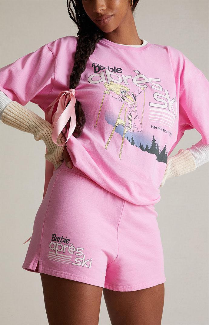 Barbie Women's Apres Ski Sweat Shorts Product Image