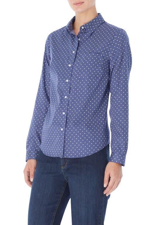 Jones New York Womens Easy Care Button Up Long Sleeve Blouse Product Image