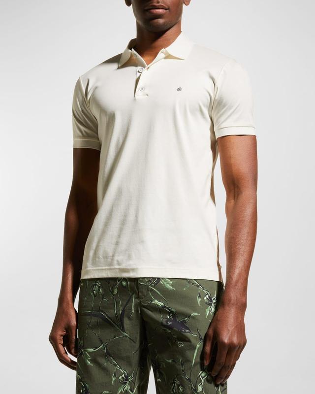 rag & bone Mens Interlock Slim Fit Performance Polo Product Image