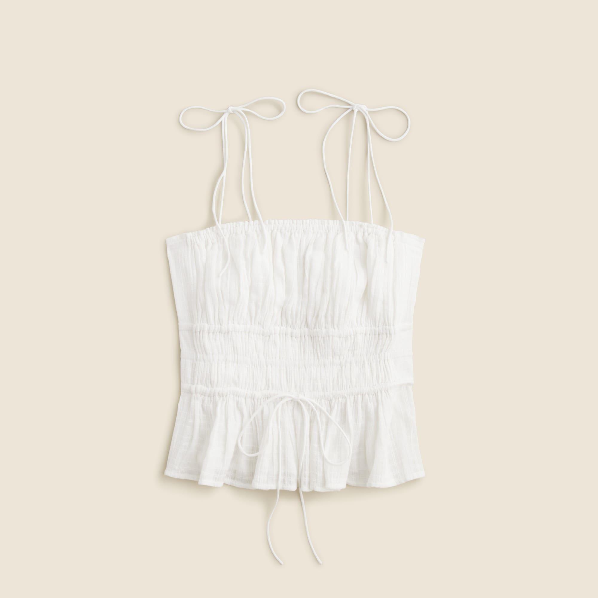 Clio top in textured gauze Product Image