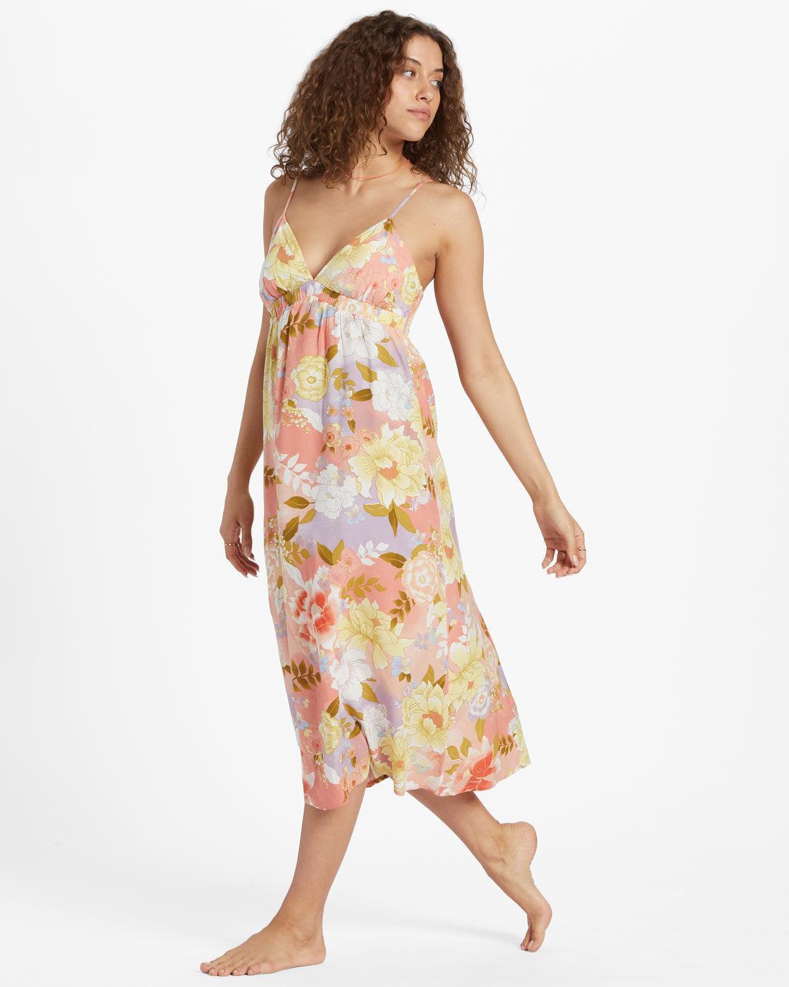 Sunset Skies Dress - Sweet Peach Female Product Image