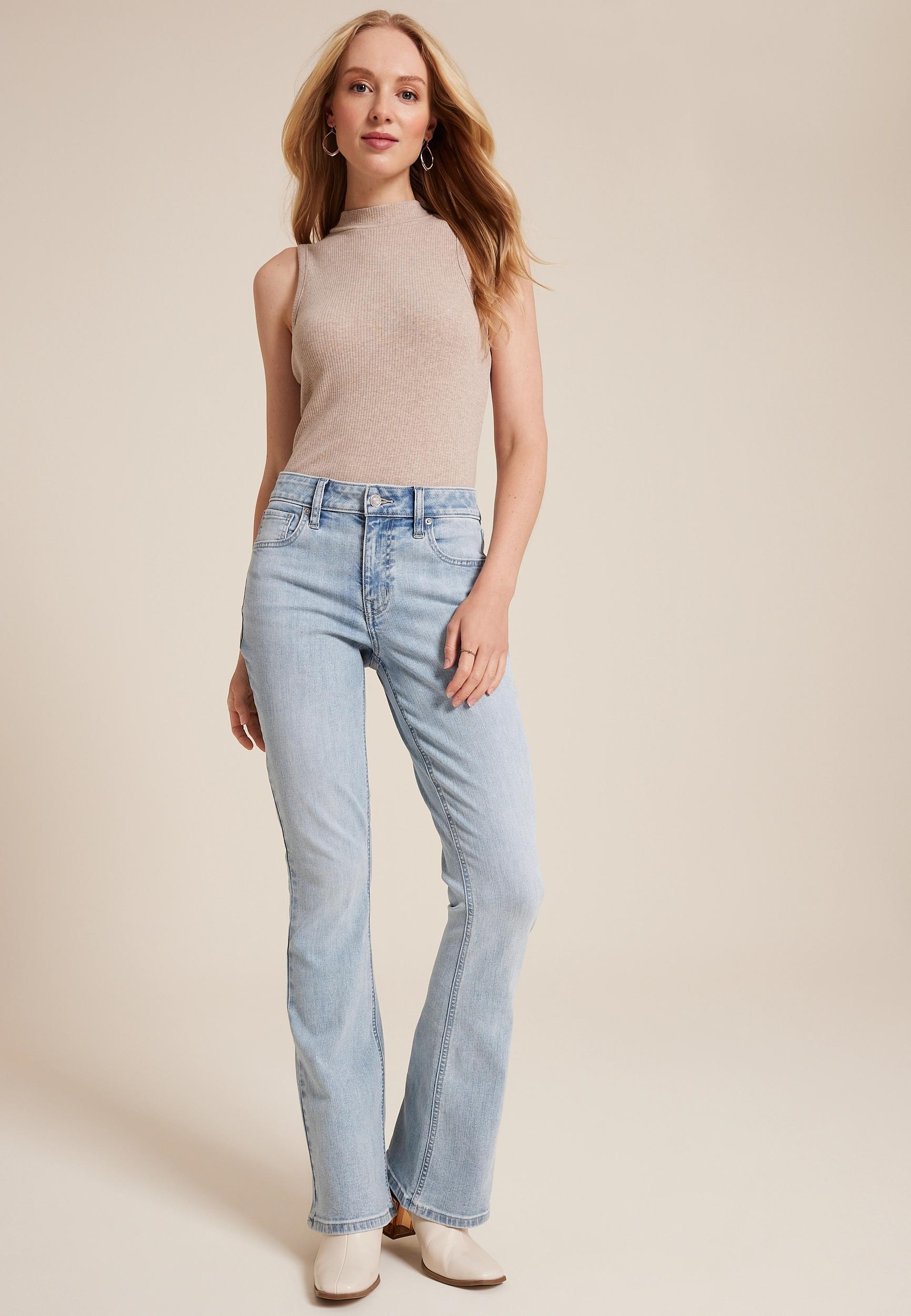 Classic High Rise Flare Jean Product Image