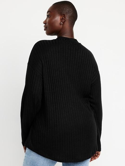 Cozy Mock-Neck Tunic Product Image