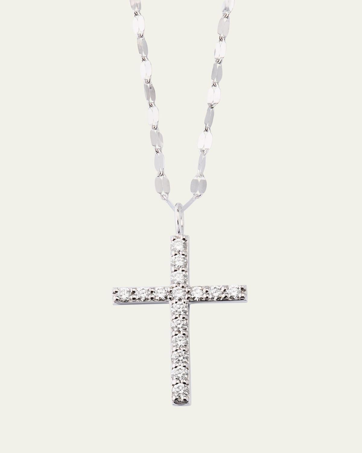 Lana Diamond Cross Pendant Necklace Product Image