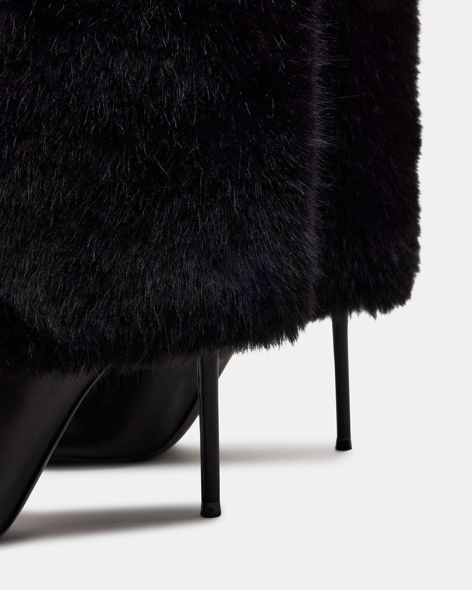 SMITH FAUX FUR BLACK Female Product Image