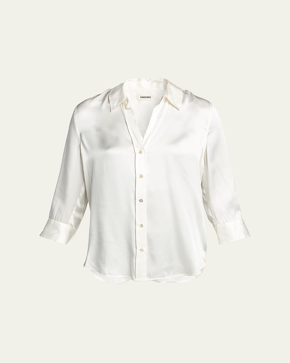 L'AGENCE Dani Blouse Size L, M, XL, XS. Product Image