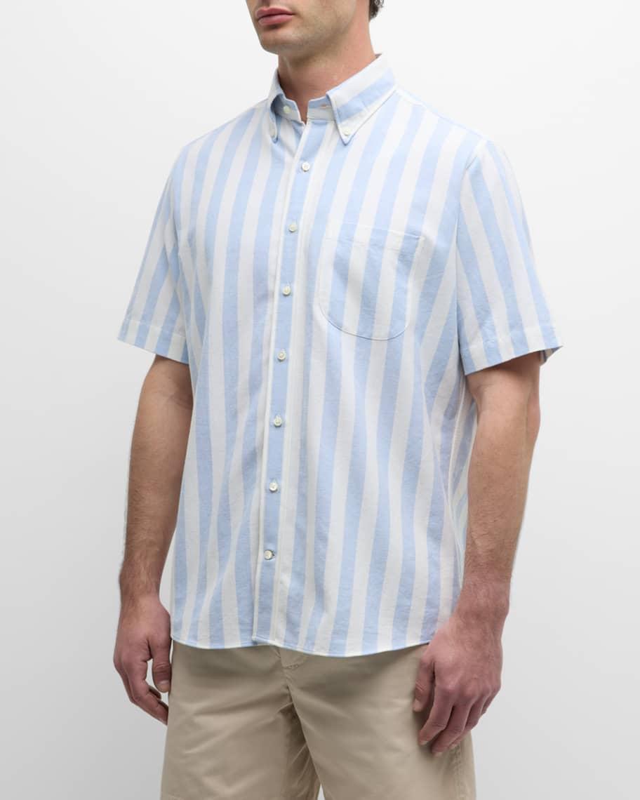 Mens Cabana Stripe Oxford Sport Shirt Product Image