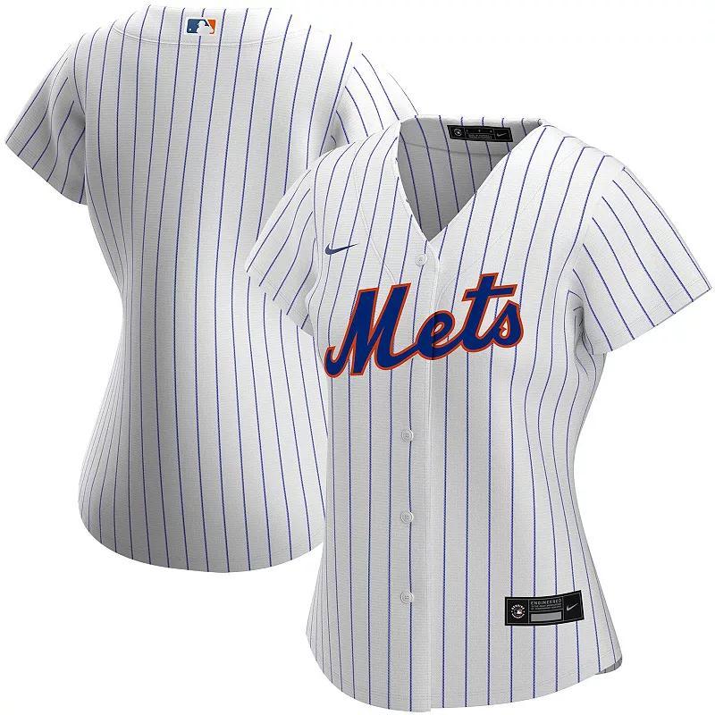 Womens Nike New York Mets Home Replica Team Jersey Product Image