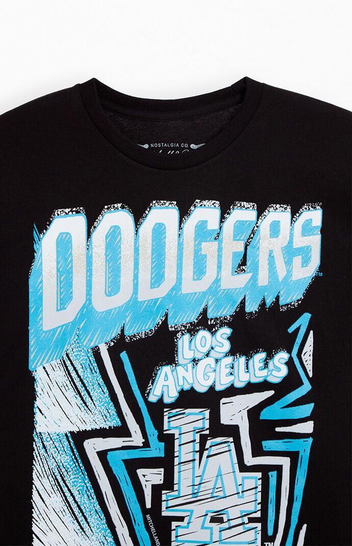 Mitchell & Ness Men's Sidewalk Sketch Los Angeles Dodgers T-Shirt Product Image