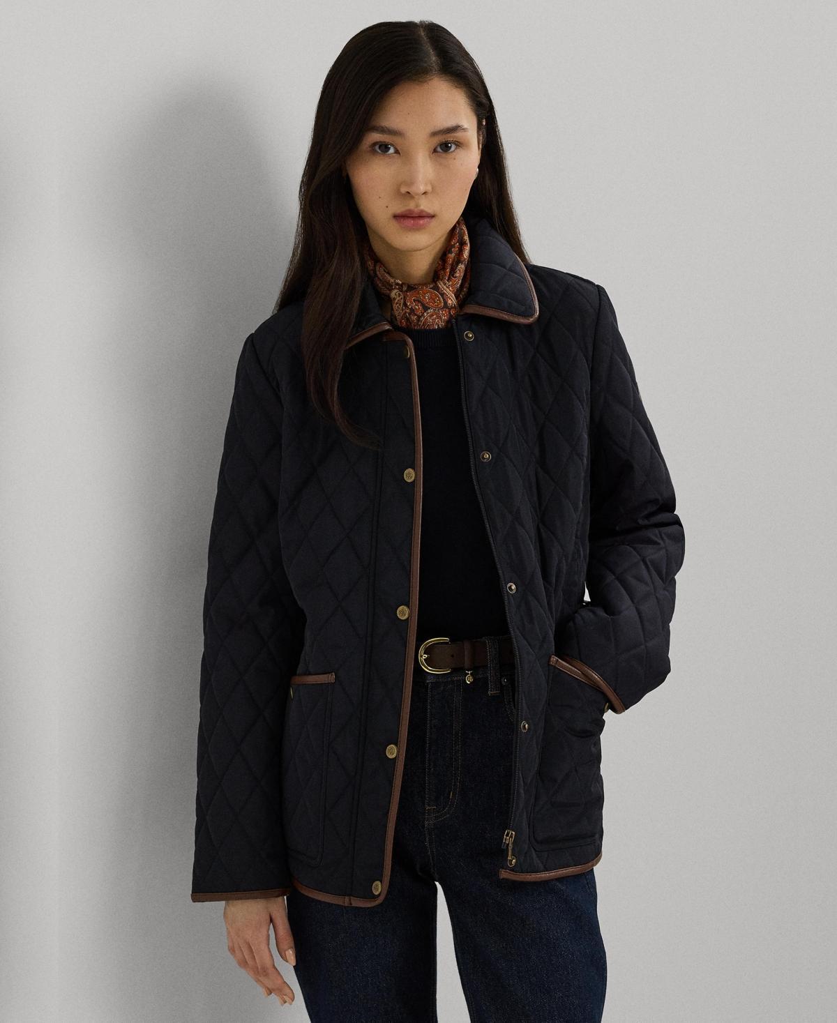 Women's Quilted Collar Coat Product Image