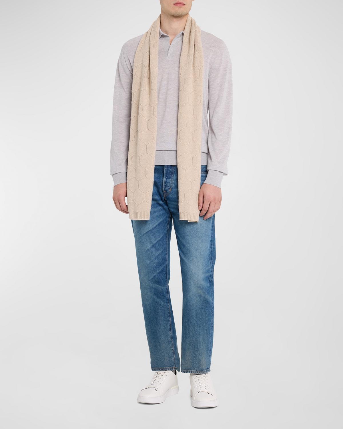 Men's Cashmere Scarf Product Image