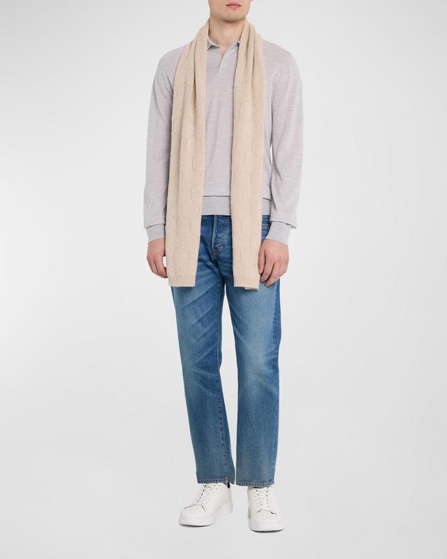 Mens Cashmere Scarf Product Image