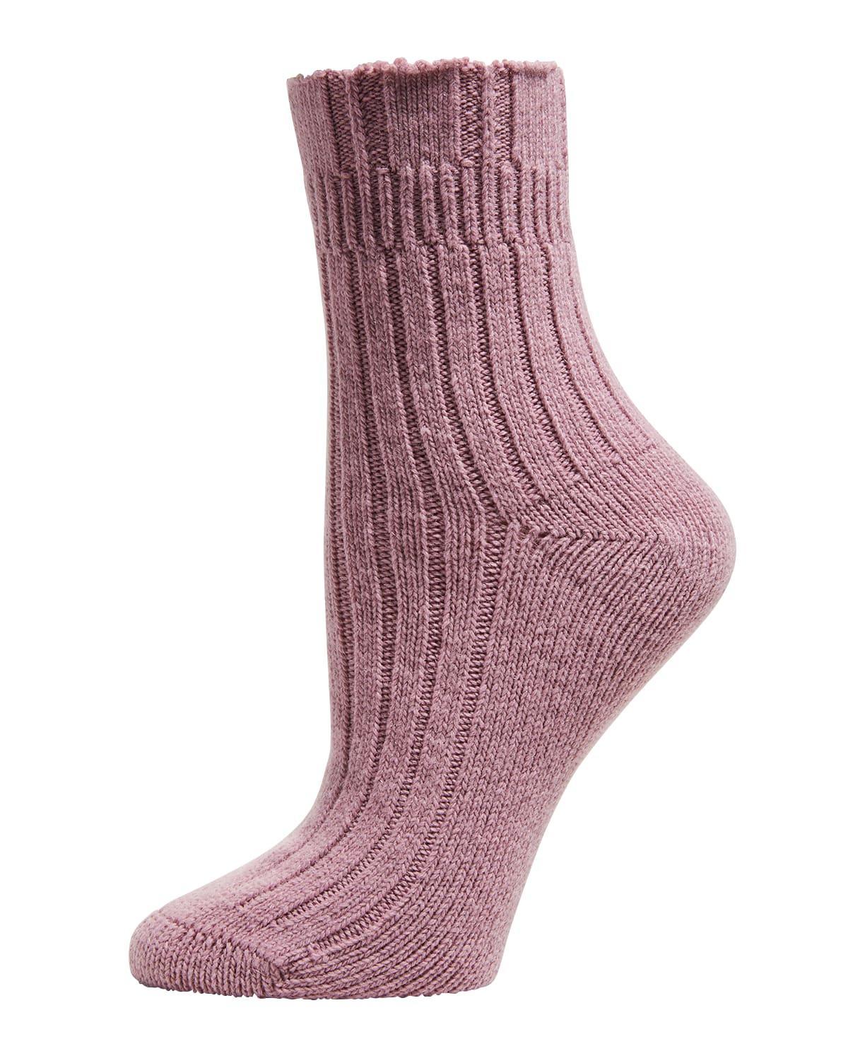 Womens Bedsock Rib Knit Socks Product Image