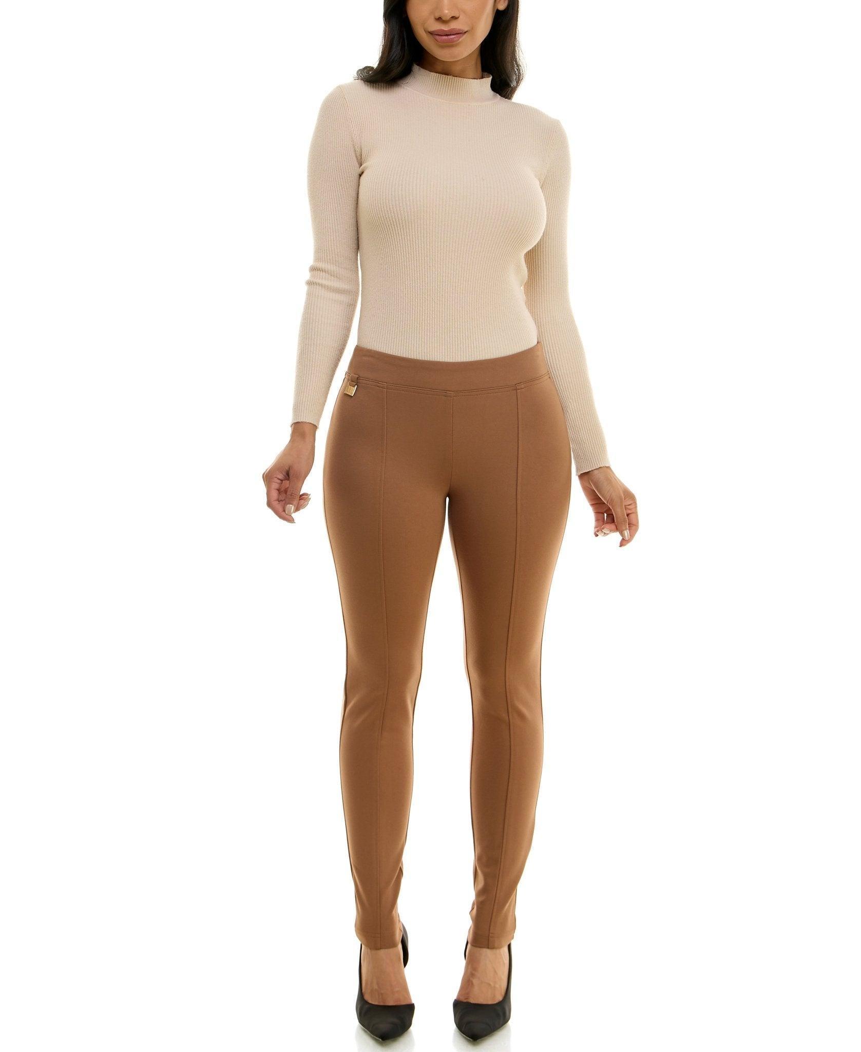 Pull-On Compression Legging with Metal Tab Product Image