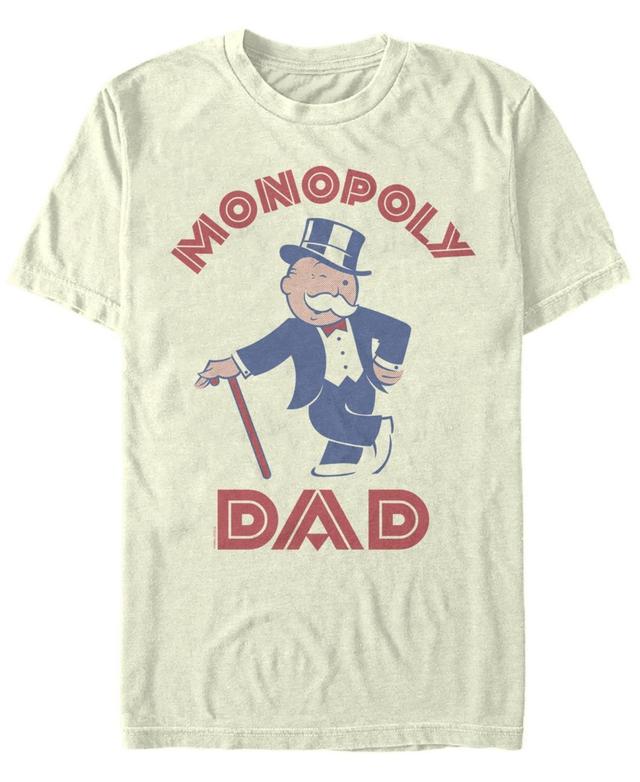 Fifth Sun Mens Monopoly Dad Short Sleeve Crew T-shirt Product Image