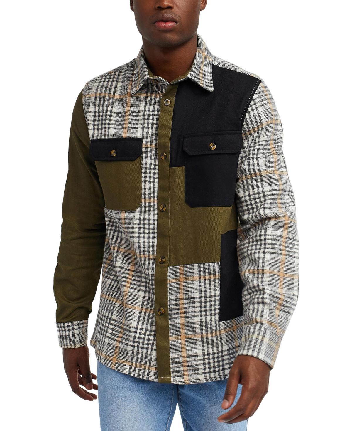 Reason Mens Colorblock Overshirt Product Image