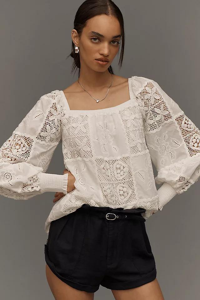 English Factory Embroidered Blouse Product Image