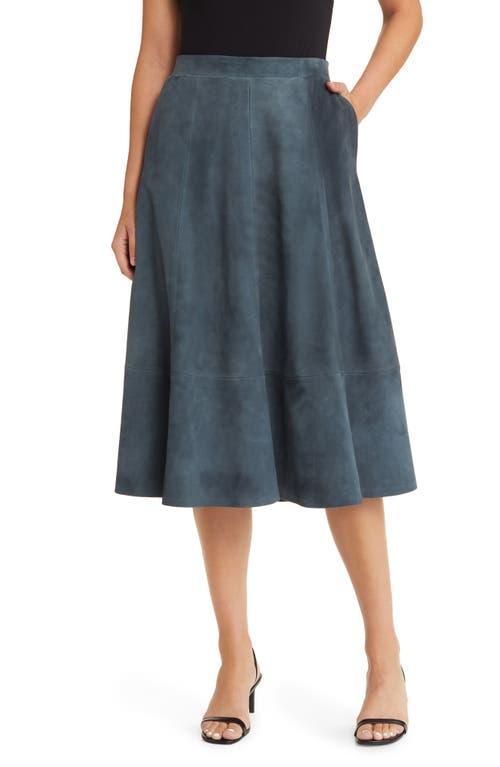 KOBI HALPERIN Amanda Suede Skirt Product Image