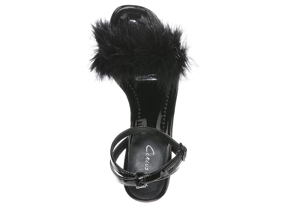 Circus NY by Sam Edelman Brenna Ostrich Feather Ankle Strap Dress Sandals Product Image