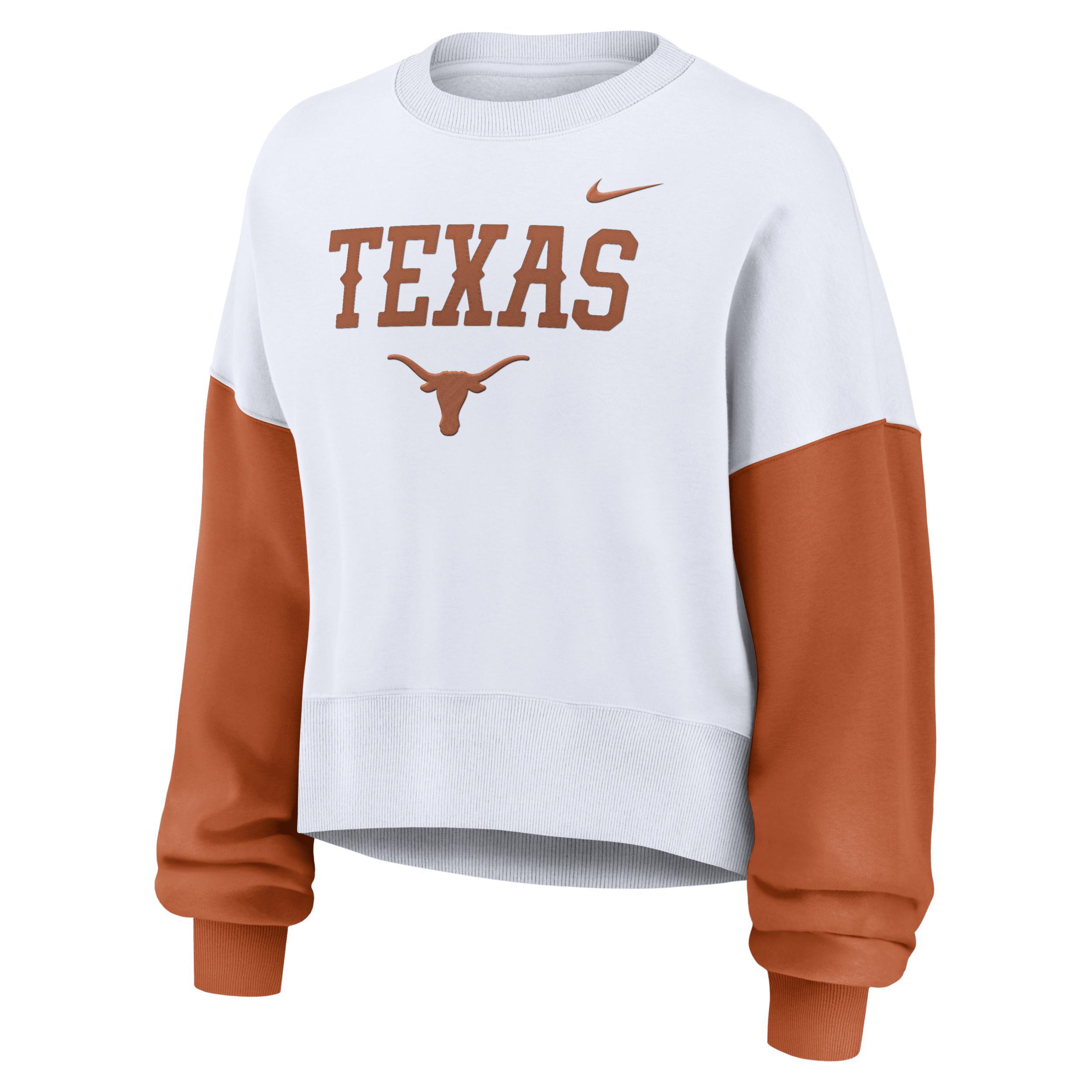 Texas Longhorns Primetime Nike Women's College Pullover Crew Product Image