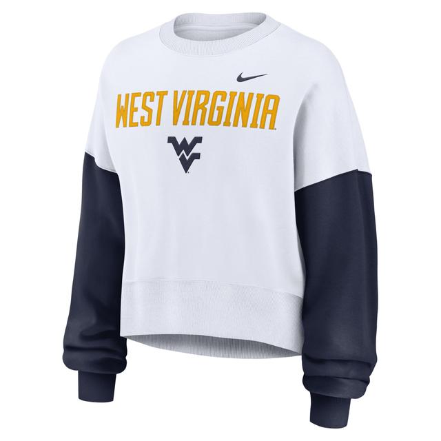 West Virginia Mountaineers Primetime Women's Nike College Pullover Crew Product Image