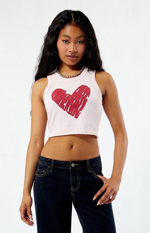 Women's Heart Tank Top Product Image