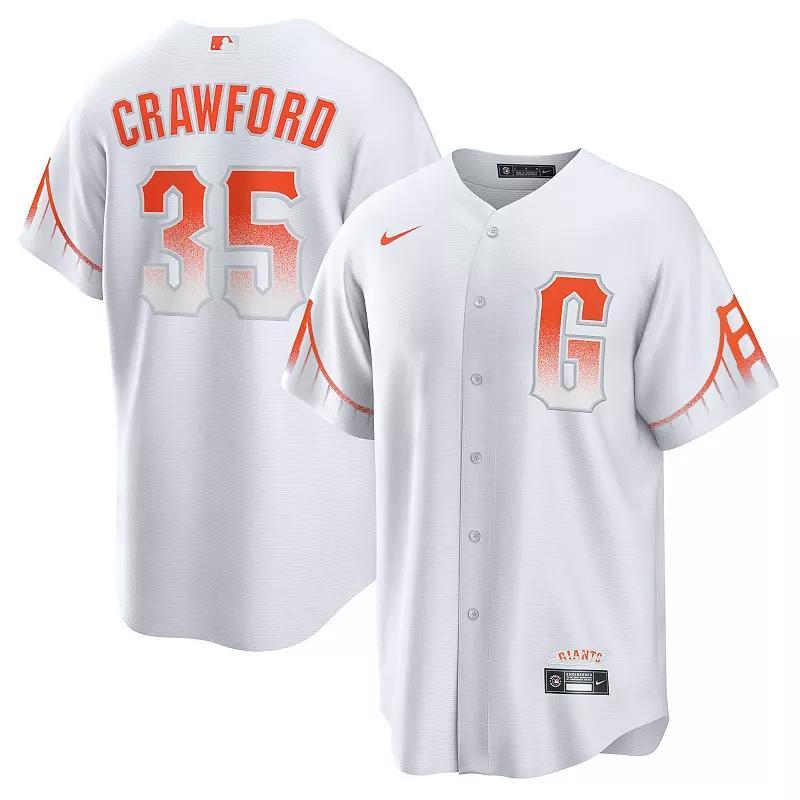 Mens Nike Brandon Crawford San Francisco Giants City Connect Replica Player Jersey Product Image