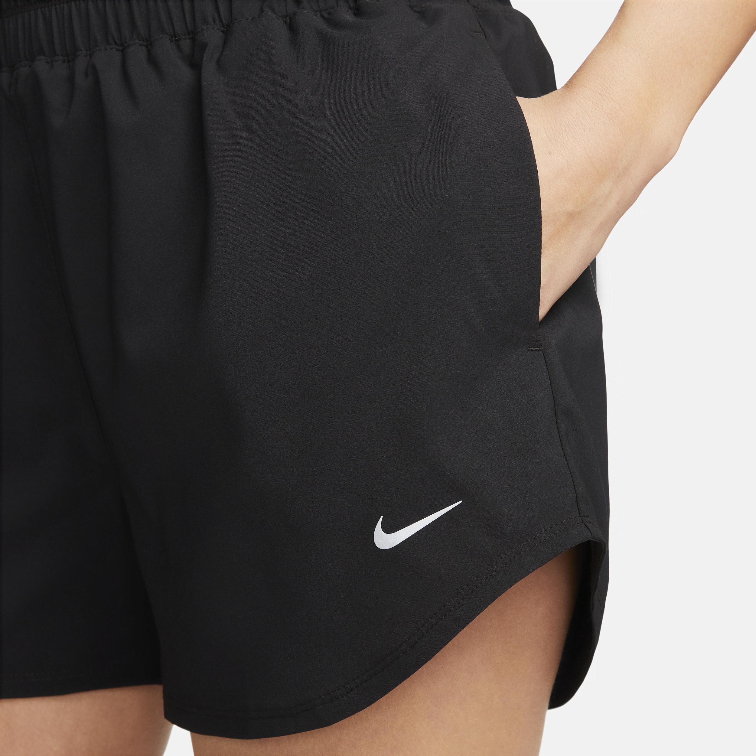 Nike Women's One Dri-FIT Ultra High-Waisted 3" Brief-Lined Shorts Product Image