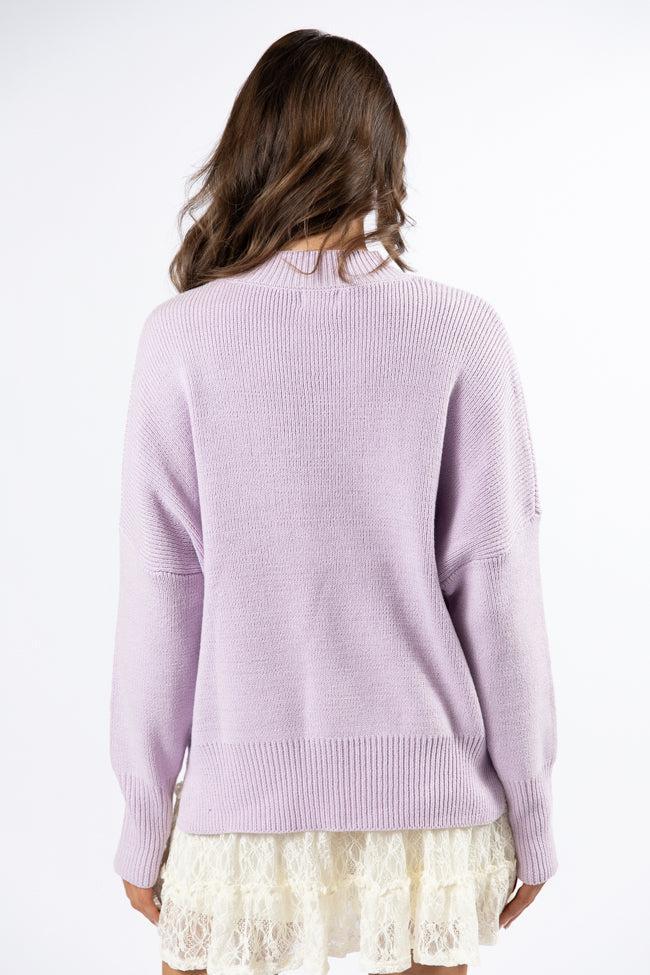 A Great Escape Lilac Oversized Sweater Product Image