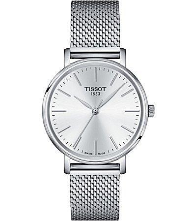 Tissot Everytime Leather Strap Watch, 34mm Product Image