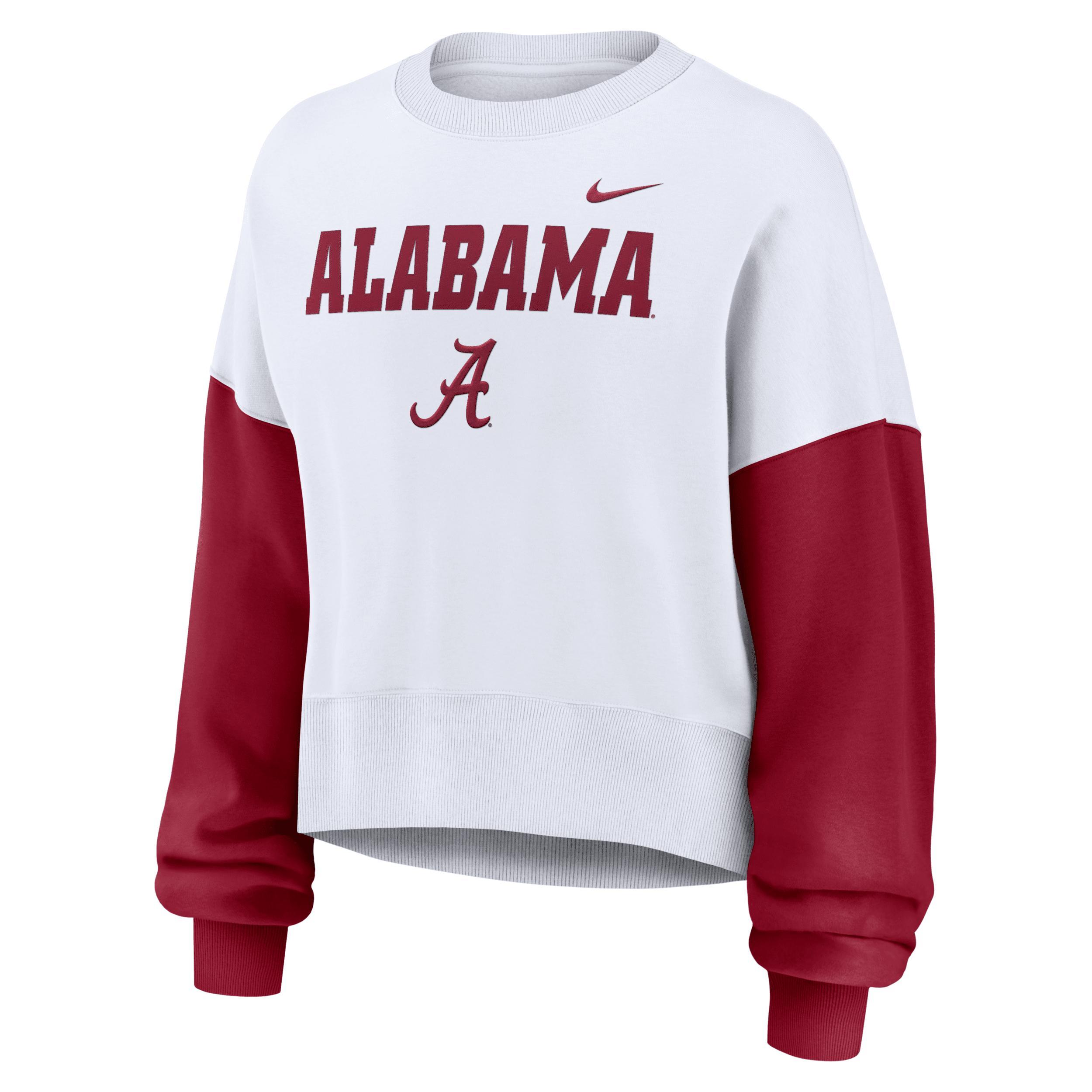 Alabama Crimson Tide Primetime Nike Womens College Pullover Crew Product Image