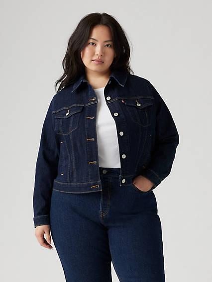 Levi's Sherpa Trucker Jacket (Plus Size) - Women's Product Image