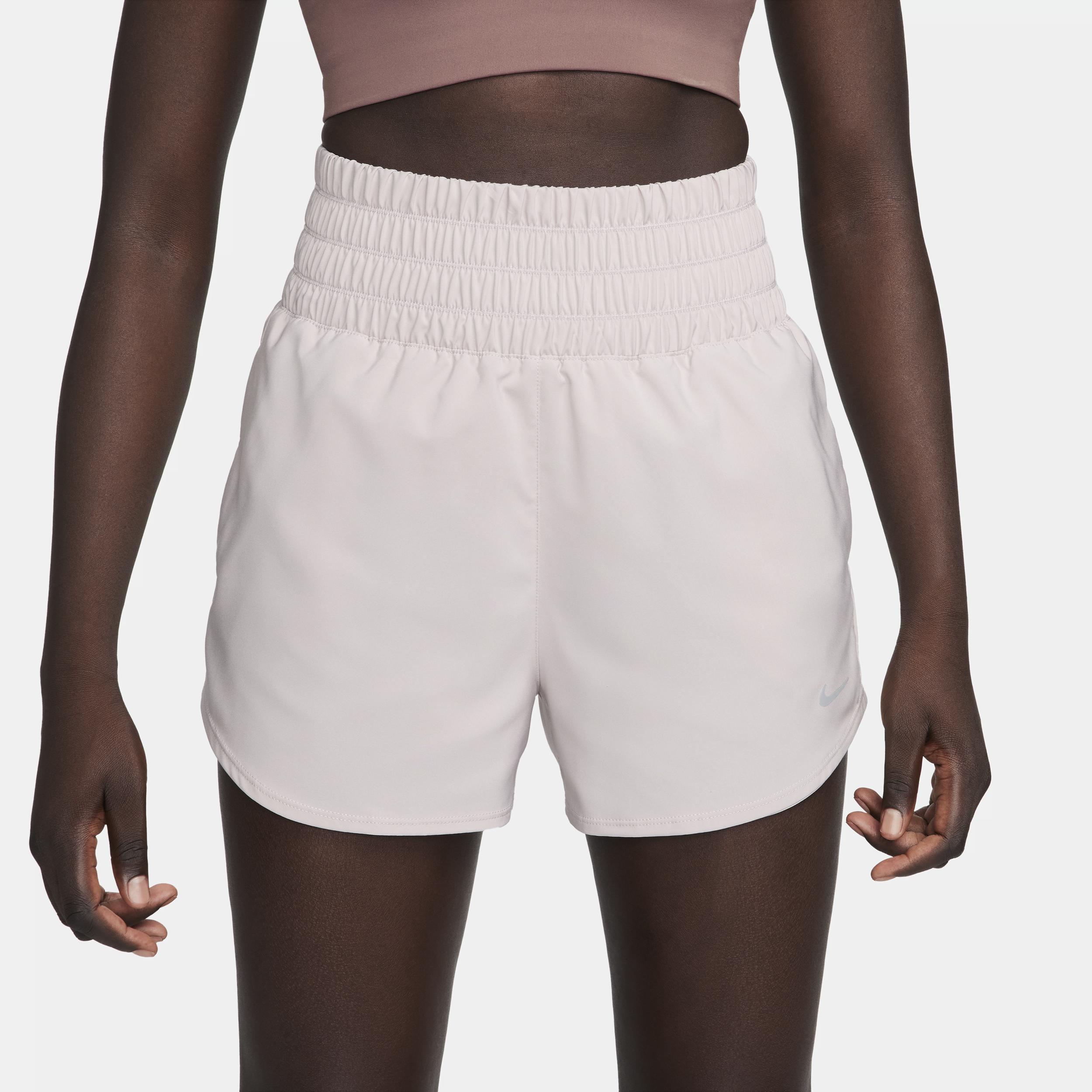 Nike Women's One Dri-FIT Ultra High-Waisted 3" Brief-Lined Shorts Product Image