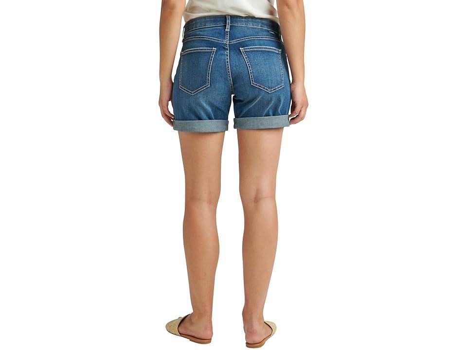 Jag Jeans Petite Alex Boyfriend Shorts (Brilliant 1) Women's Shorts Product Image