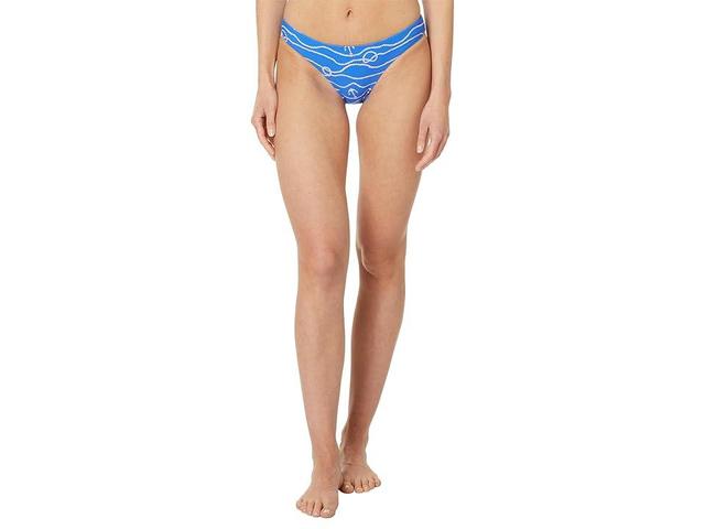 Seafolly Set Sail Hipster (Azure) Women's Swimwear Product Image