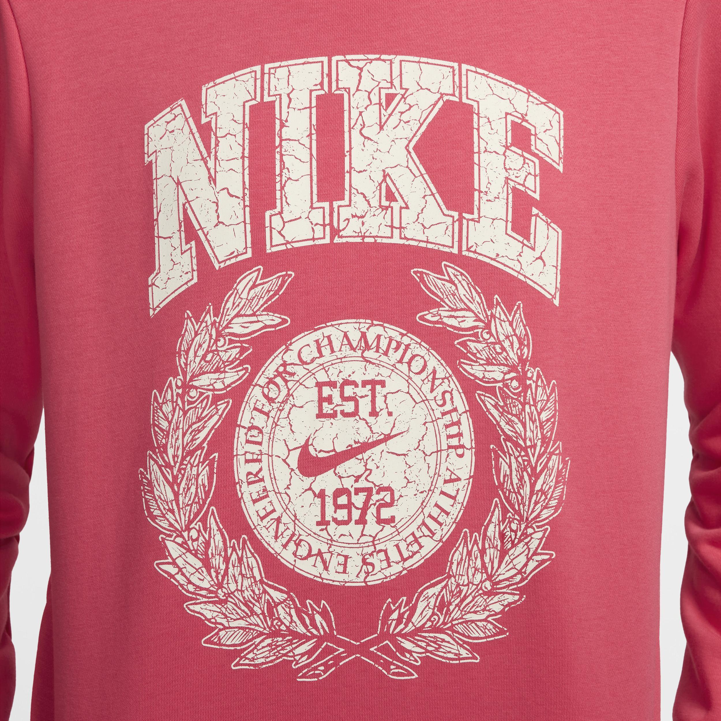 Womens Nike Sportswear Club Fleece Crew-Neck Sweatshirt Product Image