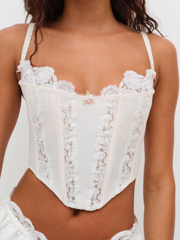 Isabella Bustier — White Product Image